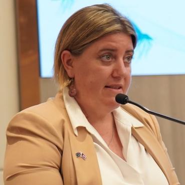 Portrait of Benita Sommerville, Deputy Head of Mission, Australian Embassy 