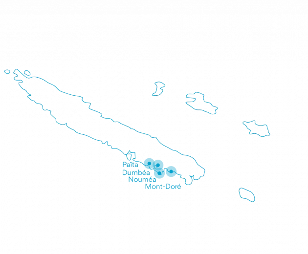 New Caledonia Map