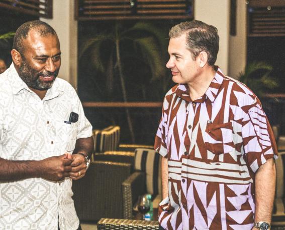 Jonathan Curr, New Zealand High Commissioner to Fiji