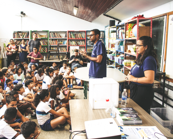 Wesley runs educational programs in Rio de Janeiro