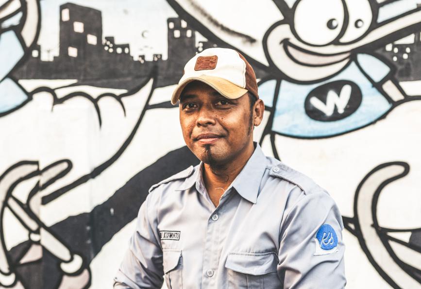 Artist Andri Kuswanto