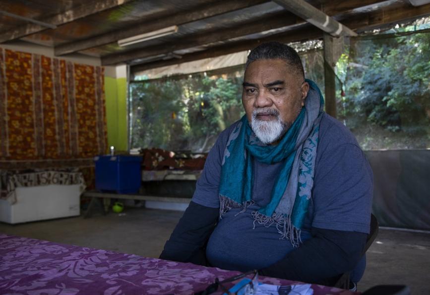 Matheo Seleone, a community volunteer in New Caledonia