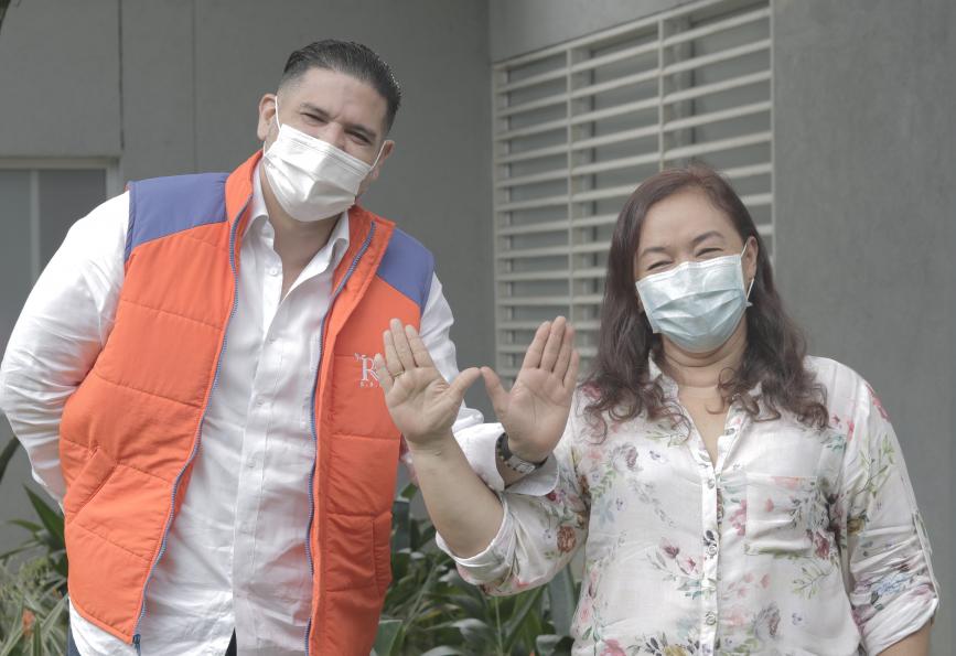 Carlos Arizabaleta and Sandra Cardona