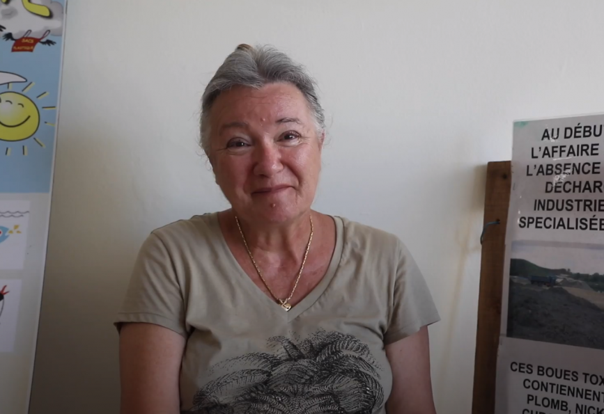 Martine Cornaille, President of the association Ensemble pour la Planète (EPLP)